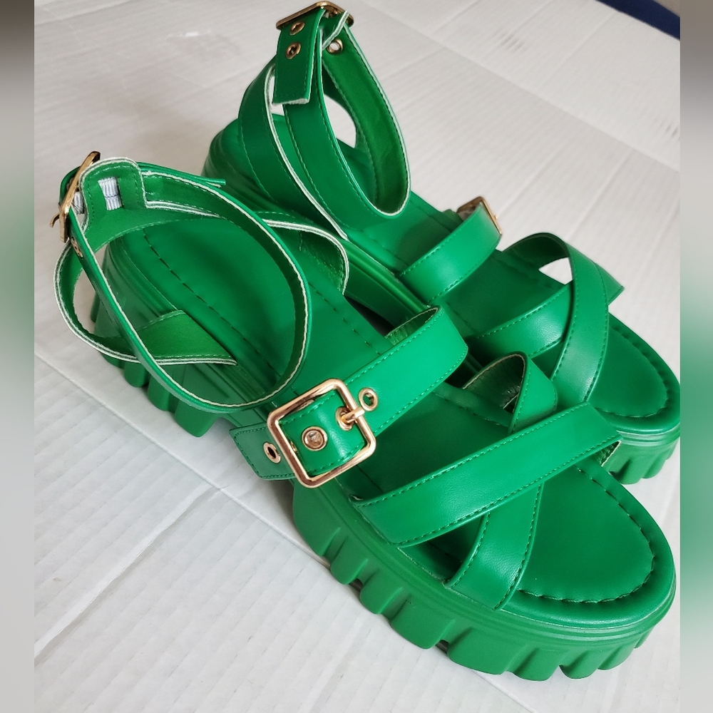 Green Sandals